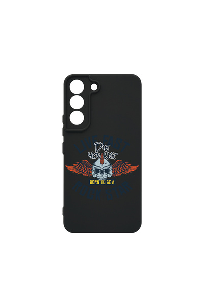 bestcase Carcasă premium din silicon pentru Samsung Galaxy S22, Rock Star, PB...