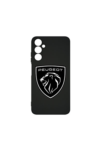 bestcase Husă premium din silicon pentru Samsung Galaxy S24 Plus, logo Peugeo...