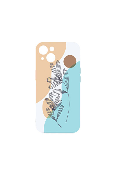 bestcase Θήκη σιλικόνης Premium για Apple iPhone 13, Αφηρημένο λουλούδι, PB 1501