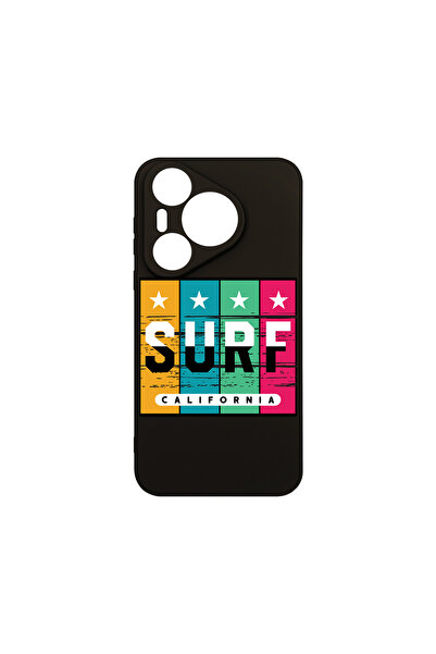 bestcase Husă premium din silicon pentru Huawei Pura 70 Pro, Surf - Californi...