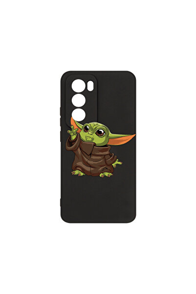 bestcase Carcasă premium din silicon pentru Oppo Reno12 Pro, Baby Yoda, PB 1635