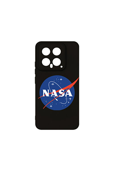 bestcase Husă premium din silicon pentru Xiaomi 14, Nasa Classic, PB 1615