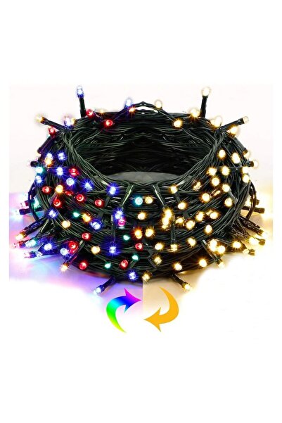 Impact Vision Instalatie de Craciun Liniara 2 in 1 Alb Cald si Multicolor , T...