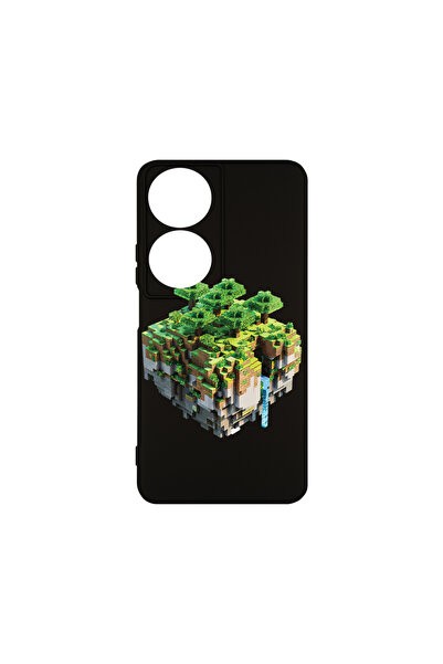 bestcase Premium Silicone Case For Honor X7b, Minecraft, PB 1679