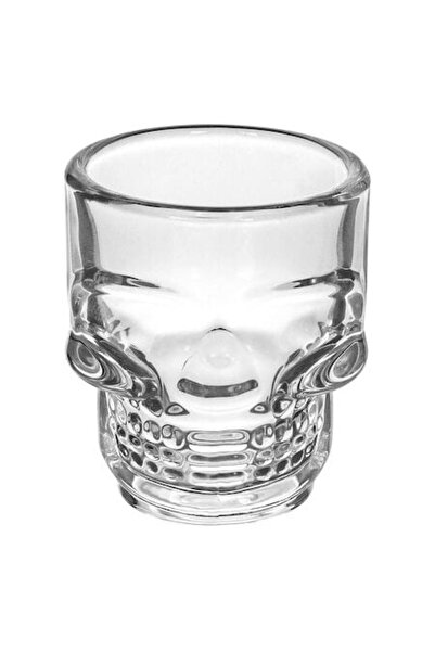 SHOPIENS Shot Glass Halloween Transparent Skull Model 50ml