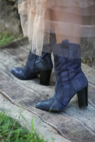 Genel Markalar Elga Western Kadın Yarım Çizme R059