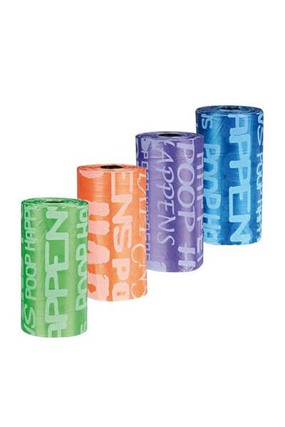 Trixie Medium Dirt Bags for Dogs 1 Roll x 20 Bags