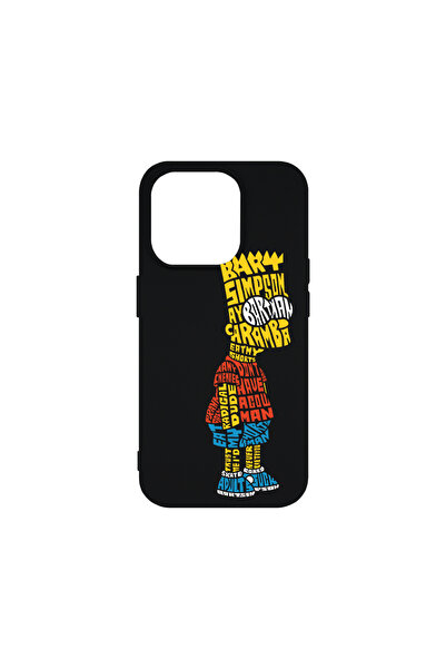 bestcase Θήκη σιλικόνης Premium για Apple iPhone 15 Pro, Καλλιγραφία Bart Sim...