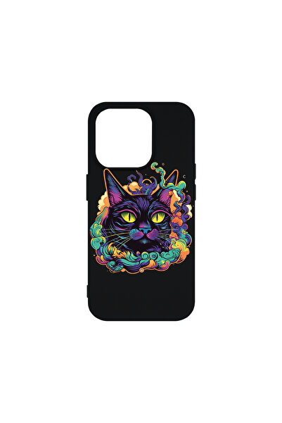 bestcase Θήκη σιλικόνης Premium για Apple iPhone 15 Pro, Dream Colors - Black...