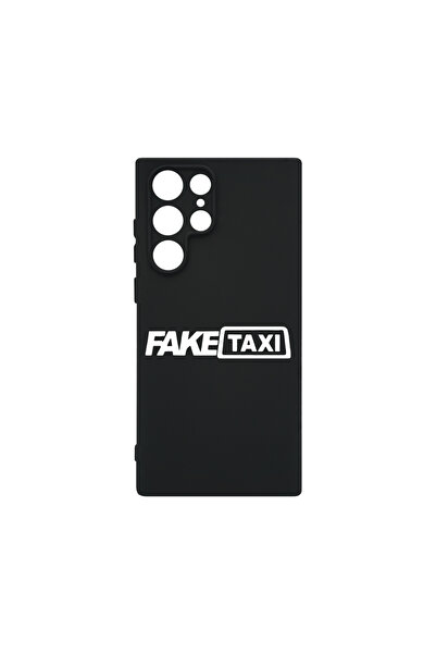 bestcase Carcasă premium din silicon pentru Samsung Galaxy S22 Ultra, Fake Ta...