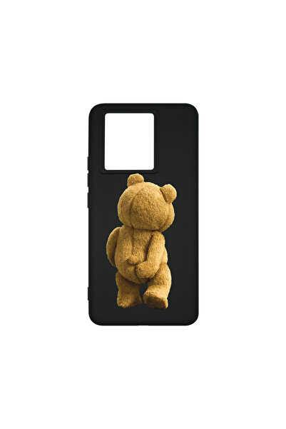 bestcase Husă premium din silicon pentru Xiaomi 13T / 13T Pro, Teddy Bear Hid...
