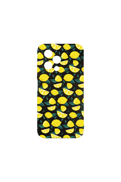 bestcase Премиум силиконов калъф за Honor 200 Lite 5G, с лимонов мотив, PB 1436