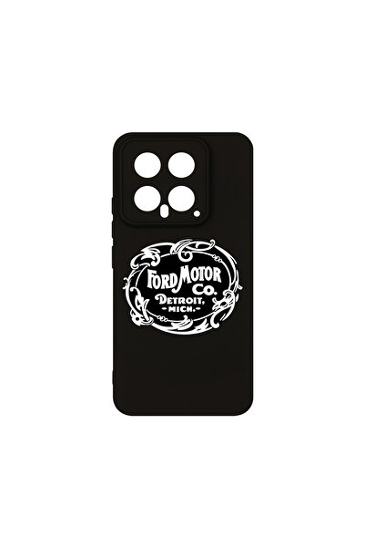 bestcase Husă premium din silicon pentru Xiaomi 14, logo Ford Classic, PB 1746