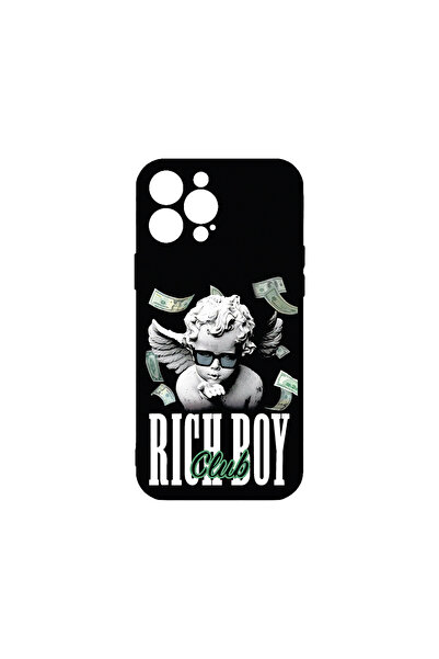 bestcase Carcasă premium din silicon pentru Apple iPhone 12 Pro Max, Rich Boy...