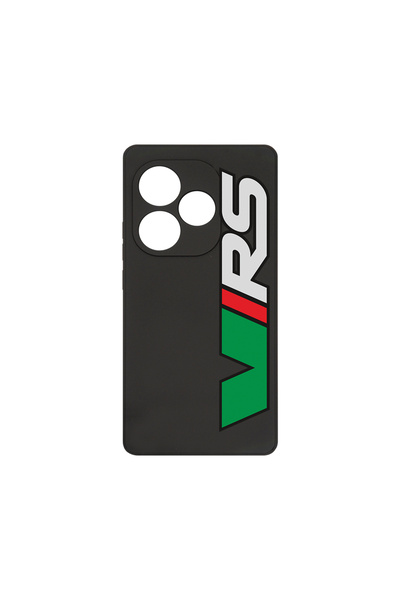 bestcase Husă premium din silicon pentru Realme GT 6, logo Skoda VRS, PB 1718
