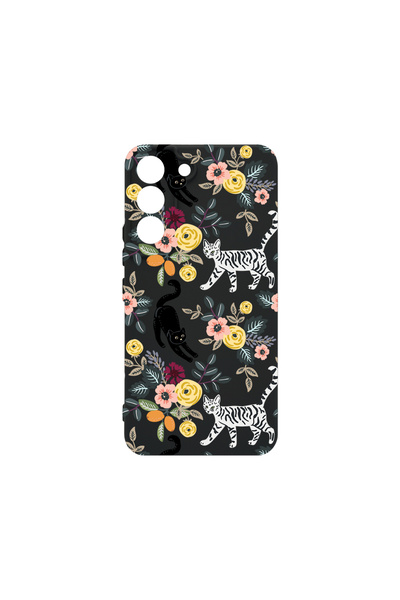 bestcase Carcasă premium din silicon pentru Samsung Galaxy S22, model pisică,...