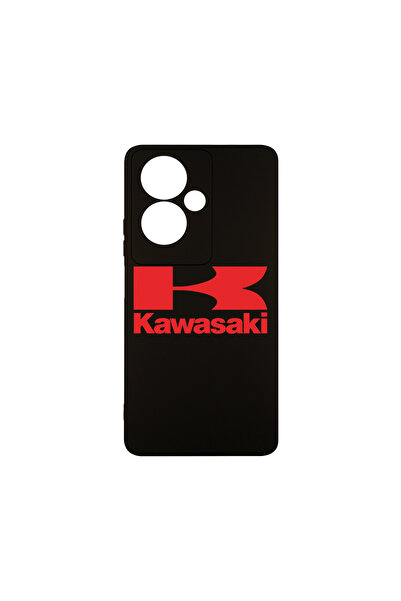 bestcase Husă premium din silicon pentru Oppo A79 5G, logo Kawasaki, PB 1738