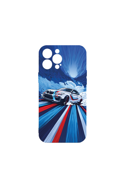 bestcase Husă premium din silicon pentru Apple iPhone 13 Pro Max, BMW 3 E46, ...