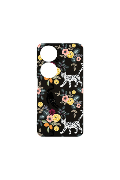 bestcase Carcasă premium din silicon pentru Honor X7b, model pisică, PB 1429