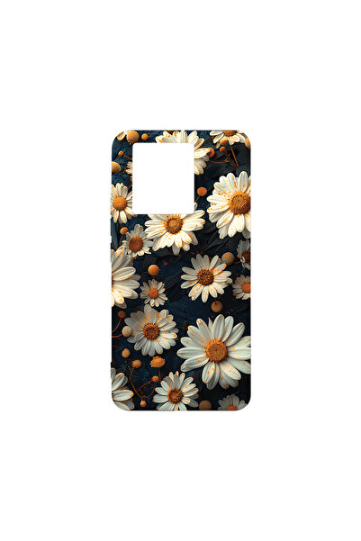 bestcase Husă premium din silicon pentru Xiaomi 13T / 13T Pro, 3D Daisy, PB 1440
