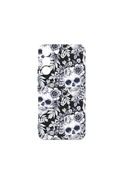 bestcase Carcasă premium din silicon pentru Samsung Galaxy S22, model craniu ...