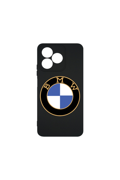 bestcase Husă premium din silicon pentru Xiaomi Redmi 13, logo BMW classic, P...