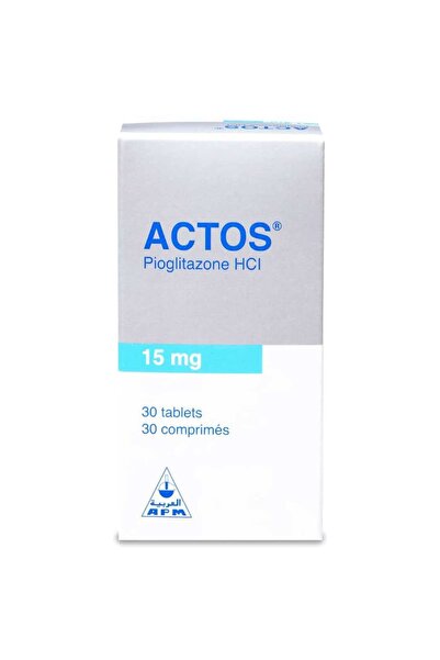 Takeda أكتوس 15ملجم 30قرص