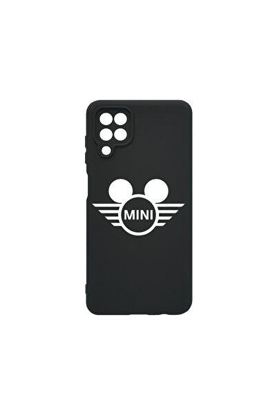 bestcase Husă premium din silicon pentru Samsung Galaxy A12 / Galaxy M12, log...