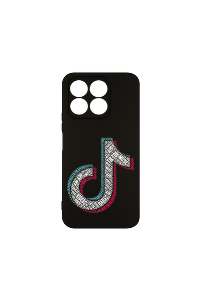 bestcase Carcasă premium din silicon pentru Honor X8B, Calligraphy TikTok, PB...