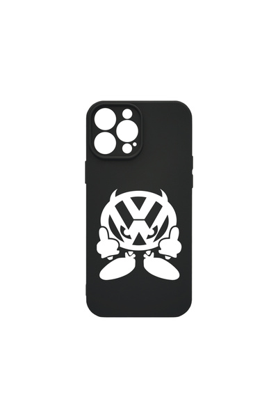 bestcase Carcasă premium din silicon pentru Apple iPhone 15 Pro Max, VW Devil...