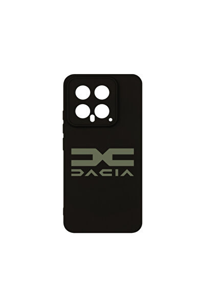 bestcase Husă premium din silicon pentru Xiaomi 14, logo Dacia, PB 1747