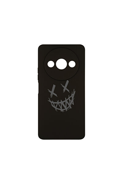 bestcase Husă premium din silicon pentru Xiaomi Redmi A3, Zâmbește te rog, PB...