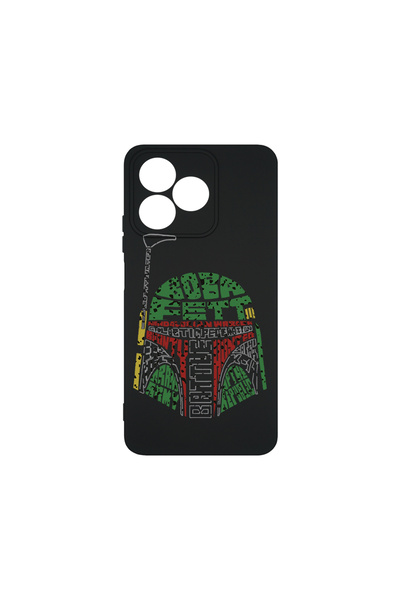 bestcase Θήκη σιλικόνης Premium για Xiaomi Redmi 13, Καλλιγραφία Boba Fett, P...