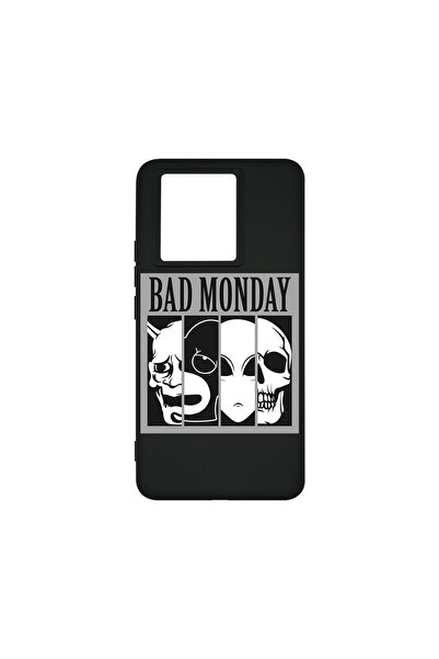 bestcase Carcasă premium din silicon pentru Xiaomi 13T / 13T Pro, Bad Monday,...