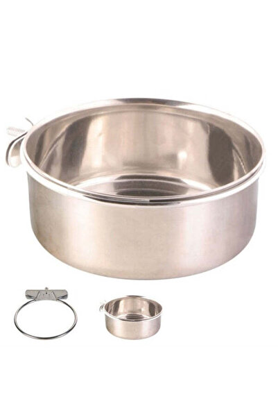 Trixie Stainless Steel Bowl with Screw for Pets