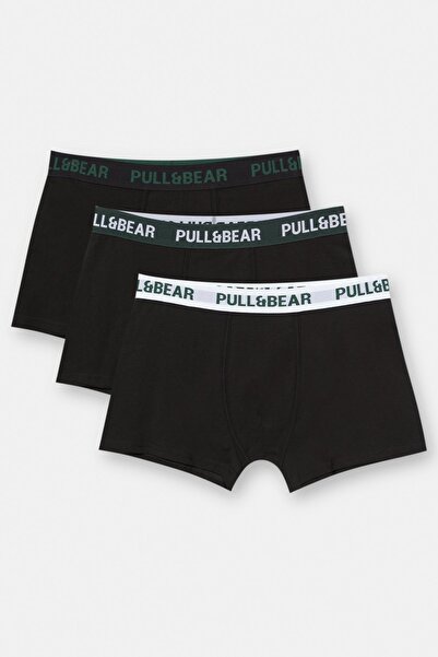 Pull & Bear Pull&Bear 3'lü boxer paketi