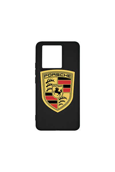 bestcase Премиум силиконов калъф за Xiaomi 13T / 13T Pro, лого Porsche, PB 1722