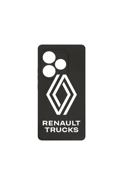 bestcase Husă premium din silicon pentru Realme GT 6, logo Renault Trucks, PB...