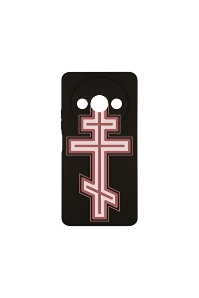 bestcase Carcasă premium din silicon pentru Xiaomi Redmi A3, Classic Cross Re...