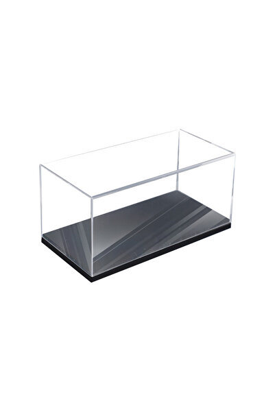 Choice 1 مجموعة 1 مجموعة صندوق عرض صندوق تخزين نموذج 1: 43 غطاء غبار زينة صندوق أعمى شفاف أكريليك شفاف