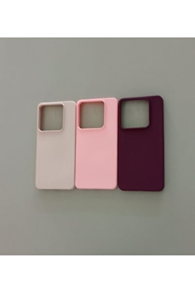 Newon غطاء هاتف MI 14T PRO من السيليكون الفاخر المخملي (3 قطع)