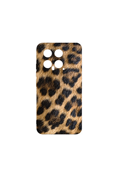 bestcase Husă premium din silicon pentru Xiaomi 14, model leopard, PB 1442