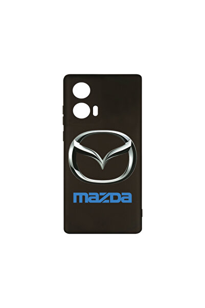bestcase Husă premium din silicon pentru Motorola Moto G04, logo Mazda, PB 1733