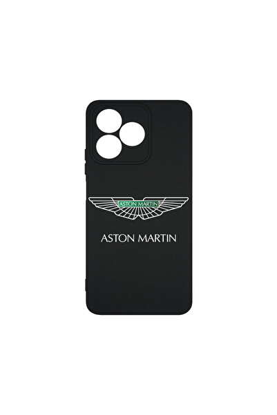 bestcase Husă premium din silicon pentru Xiaomi Redmi 13, logo Aston Martin, ...