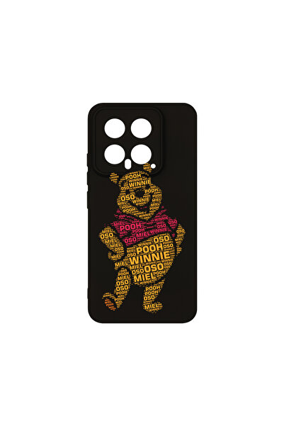 bestcase Θήκη σιλικόνης Premium για Xiaomi 14, Καλλιγραφία Pooh, PB 1541