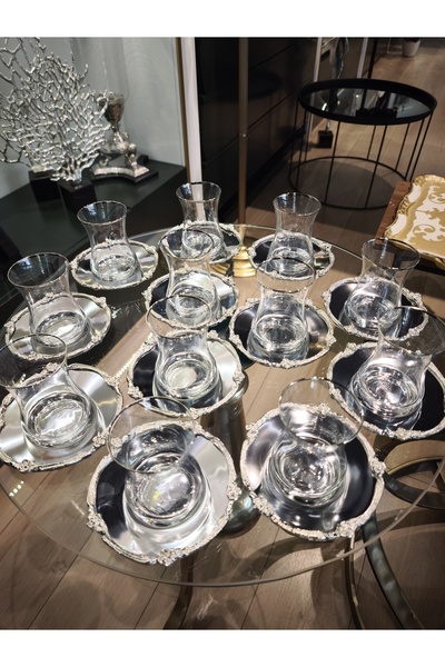 P&ORA PREMIUM KITCHEN PRODUCTS First Class 24 Piece Tea Set for 12 People 2