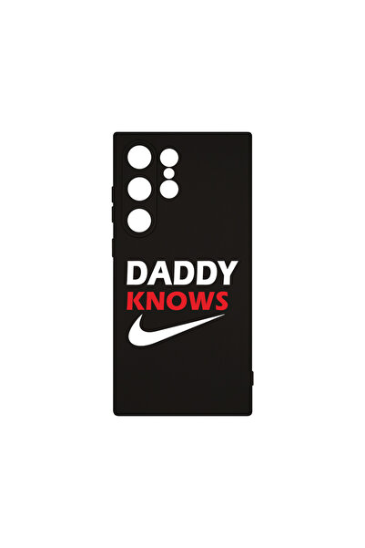 bestcase Husă premium din silicon pentru Samsung Galaxy S24 Ultra, Daddy Know...