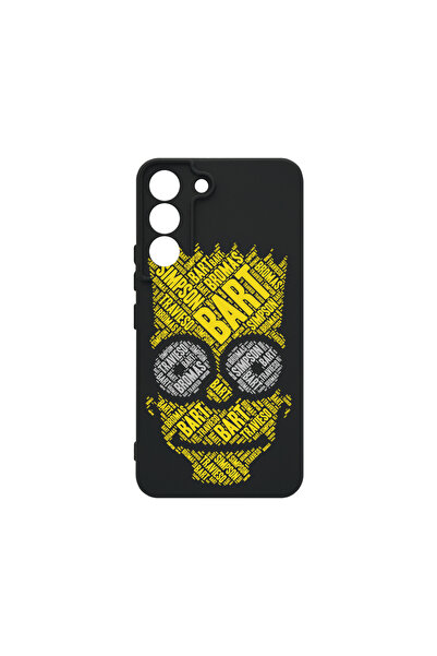 bestcase Силиконов калъф Premium за Samsung Galaxy S22, калиграфия Bart Simpo...
