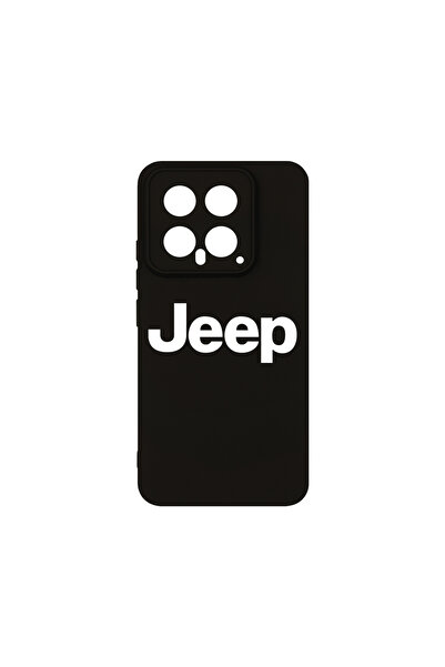 bestcase Husă premium din silicon pentru Xiaomi 14, logo Jeep, PB 1740