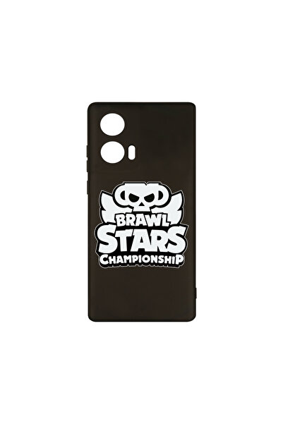 bestcase Husă premium din silicon pentru Motorola Edge 50 Fusion, Brawl Stars...